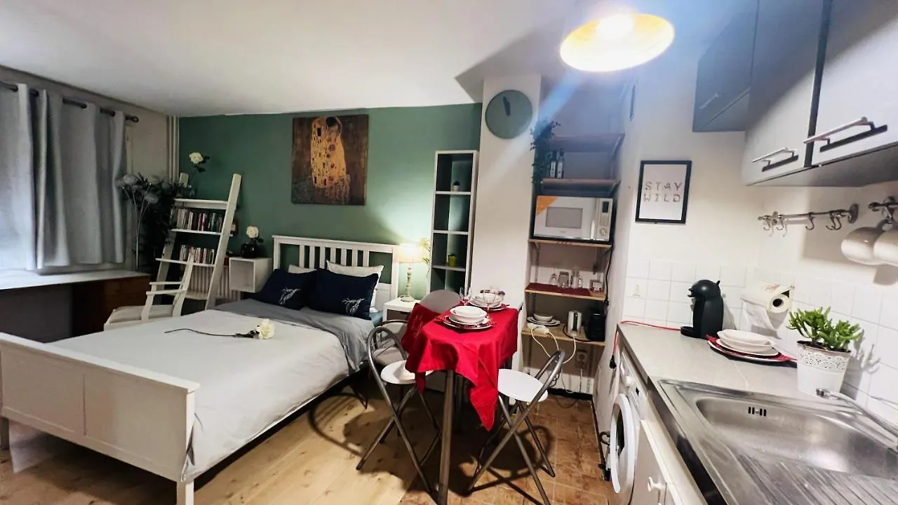 Studio Accueillant Au Coeur De Paris 30 M² Tout Inclus Διαμέρισμα